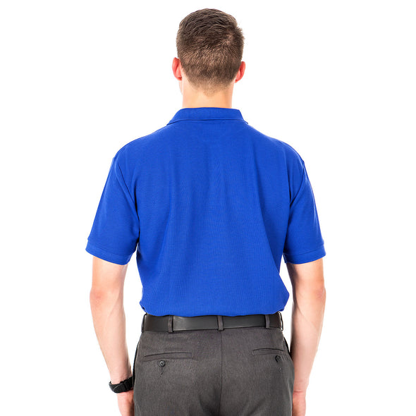 Poderium Men's Highest Quality 100% Pima Cotton Short Sleeve Pique Polo Shirt